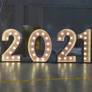 Wedding Decor Marry Me 4ft Marquee Light up Numbers Led Big Numbers Giant Light up Letters