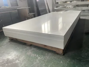 White 4×8 1220x2440mm Sintra PVC Foam Sheet 1-30mm Cutting Service for Cabinetry