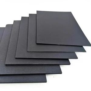 White Black PVC Foam Core Board 3mm Thickness Soft Plastic Sheets Cut Printed Packaged in Roll Size for Different Products