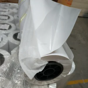 White Cold Lamination Film Roll for Photos 1.07x50m