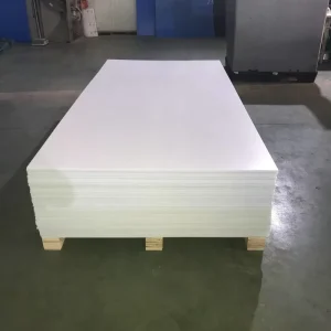 White Eco-Friendly PVC Foam Board for Advertising and Custom Cutting