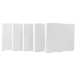 White Hard Eco-friendly Waterproof PVC Foam Board/Sheet (KS-C) for Kitchen Bathroom Cabinets Wall Panels Ceiling