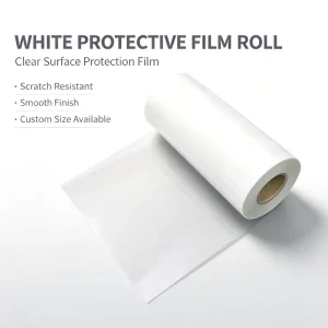 White Liner Glossy Cold Laminating Film Roll Waterproof Self Adhesive Laminate Film for Advertising Prints