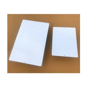 White Metal Aluminium Street Signage Plates Dye Sublimation Aluminum Metal Signage Boards 8″x12″x0.65mm