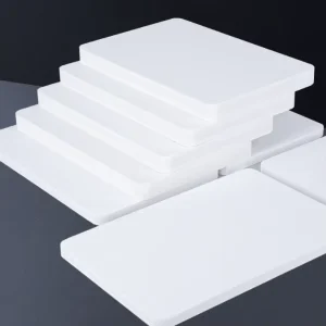 White PVC Foam Board 1-30mm Waterproof Smooth Surface Forex Board With Cutting Service For Advertising