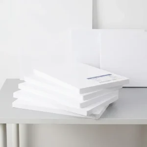 White PVC Foam Board Sheet Waterproof UV Fire Resistant Glossy Surface Customizable Cutting Bending 1.22m*2.44m 1-30mm Thickness