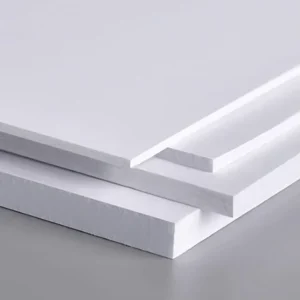 White PVC Foam Sheet 0.4-0.8g/cm Density 1-50mm Thickness Oil Resistant Anti-Aging Strong Anti-wind