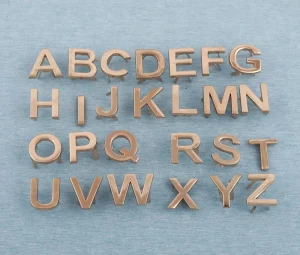 Wide Voltage Range ADAPTS Different Voltages LED Strip Neon Light Metal Acrylic 3D Gold Letter Sign IP65 Waterproof Customizable