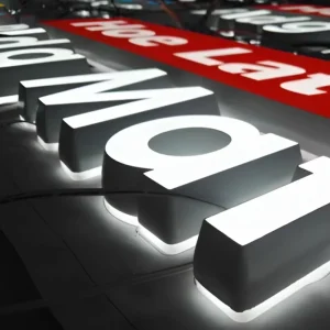 Wide Voltage Range Adapts Led Sign Board for Advertising Car Use Wedding Building Outdoor Display Plastic Letters Waterproof