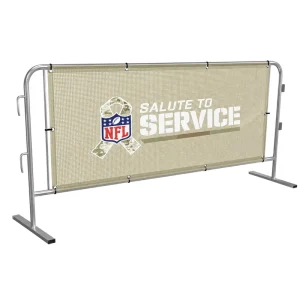 Wind Resistant PVC Mesh Fabric Banner For Outdoor Fence Advertising Building Display Event Signage And Brand Promotion