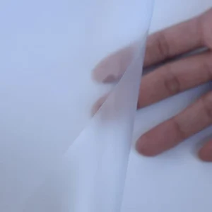 Window Frosted Glass Sticker White Black Matte Chrome Ice Blue Color Translucent Pvc Protective Film Type for Furniture