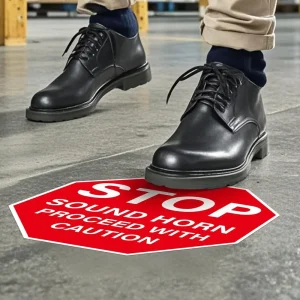 Windproof Outdoor Use Non Slip Wear Resistant Waterproof Strong Adhesive Floor Sticker for Outdoor Square
