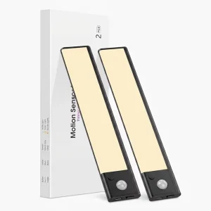 Wireless Magnetic Cabinet Lighting Dimmable LED Bar Type C 3 CCT Rechargeable Slim Wall Mounted Touch Switch Modern Light