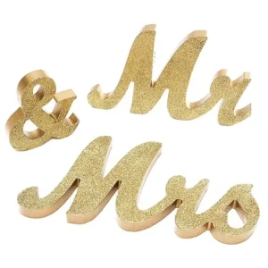Wood Crafts Letter Sign MR&MRS Valentine’s Day Wedding Party Decoration