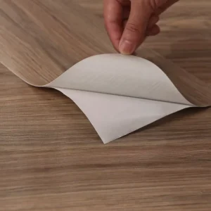 Wood Grain Embossed Flooring anti slip PVC Floor Sticker Self adhesive Waterproof Floor Sticker for Home Decor