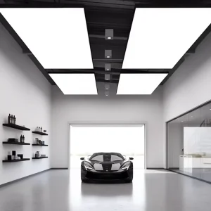 Workshop Garage Car Wash Detailing Ceiling Lamp Soft Film Light Box LED Work Light