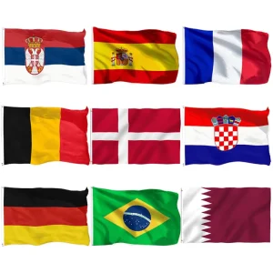 Worldwide 100% Polyester Printed National Flag 3×5 Ft All Countries Flags Of World In Stock