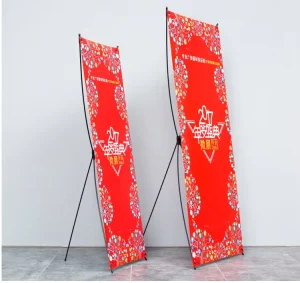 X Banner Display Rack Stand Banner for Indoor Advertising