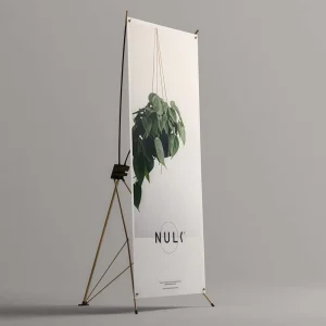 X Banner Wall Stands X Banner Display Advertising for Sale and Digital Advertising Exhibition