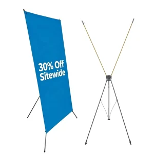 X Frame Banner Stand