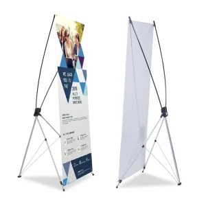 X Stand Banner Display Good Quality Stands X Banner Stand for Exhibition and Advertising
