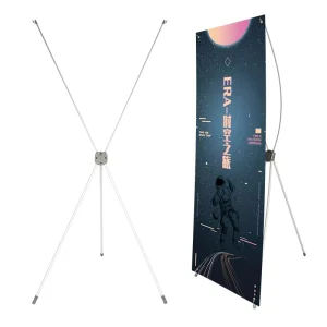 X banner Stand with Printing for Advertising