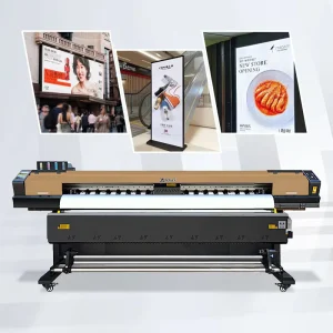 Xroland Factory 2200mm Large Format Eco Solvent Printer 2 Head I3200 PP Eco Solvent Printer
