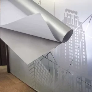 YIDU Glass Decoration Graphic Vinyl Printing Frosted Transparent Clear Window Privacy Film