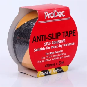 Yellow Black Line Warning Adhesive Anti slip Tape Wear resistant Floor Marking Water Proof Anti slip Tape