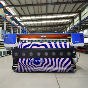 Yinstar 1.8m Large Format Eco solvent Printer With 2 I3200 Head Digital Sublimation Printer Inkjet Plotter