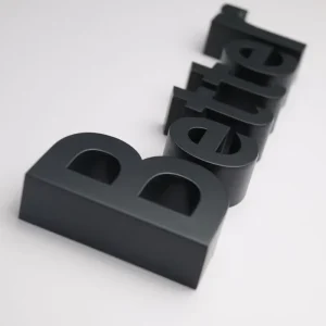 ZYD Custom Cut Stainless Steel Letters Stainless Small Steel Letters Laser Cutting Stainless Steel Letters