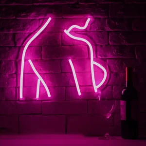 bar Decorative Naked Sexy Ladies Neon Silicon Tubes Neon Lighters Chinese Neon Light