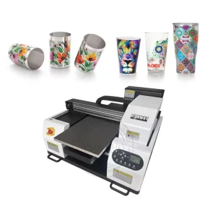 iconway popular sales led a3 size uv flatbed printer