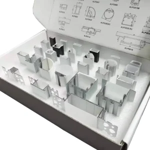 in Stock Silver Anodized Aluminum LED Profile for LED Strip Light Free Sample Aluminum Profile Box