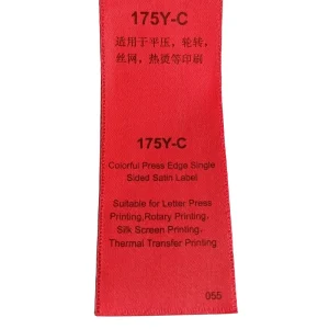 single double side 100% Polyester Satin Ribbon Roll For Printing
